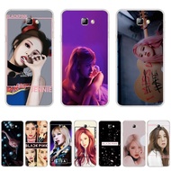 B20-BLACKPINK theme Case TPU Soft Silicon Protecitve Shell Phone Cover casing For Samsung Galaxy j5 prime/j7 prime/j7 prime 2018（j7 prime 2）/j4 core 2018