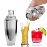 6in1 Bartender Cocktail Shaker Jigger Bar Spoon 750ml Stainless Steel Drink Shaker/ Bottle Shaker Dr