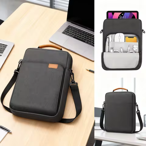 Large-capacity iPad Computer Bag and Handbag Suitable for Tablet Computer Protective Cover Messenger