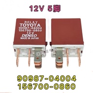 90987-04004 Brand New Ready Stock Toyota Zeprado Forester Relay Electric Packing156700-0860