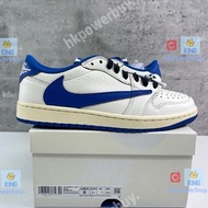NIKE Air Jordan 1 白色 藍色 運動鞋 波鞋 板鞋 休閒鞋 跑步鞋 拖鞋