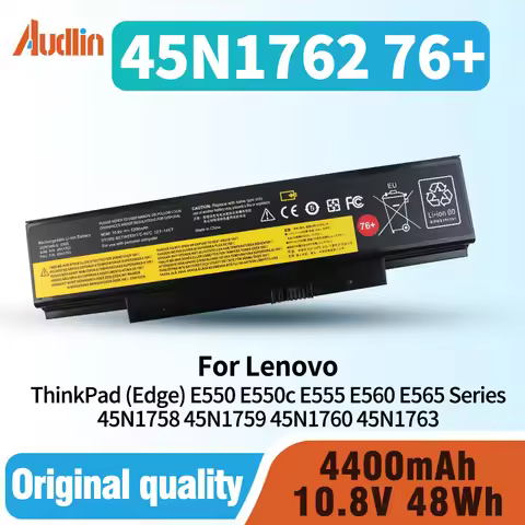 45N1762 76+ Laptop Battery Compatible with Lenovo ThinkPad (Edge) E550 E550c E555 E560 E565 45N1758 