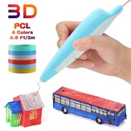 Low Temperature 3D Printing Pen Children's Three-Dimensional Graffiti Charging Three-D Painting Pen 