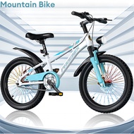 (Warranty) Mountain Bike For Kids 16/18inch Kids Bike Steel Frame Cycling Bike Disc Brake Bike