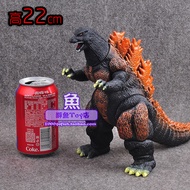 Red Lotus Godzilla King of Monsters Dinosaur Movable Joint Children's Toy Doll Garage Kits Model Fur