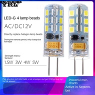 ONLY G4 LED Light, 12V Warm Cold White Crystal light bulb,  Lighting Replacement 1.5W 3W 4W 5W Dimma