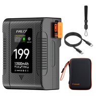Palo 14.8V แบตเตอรี่ V MOUNT แบตเตอรี่ Li-Ion BP-99W/BP-199W 6700 mah/13500 mah เหมาะสำหรับ Canon R5