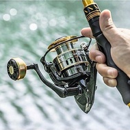 HE II Fishing Reel (2nd Generation) Round crank size 2000 - 3000 -4000-5000-6000-7000 gahaf231 abxbj