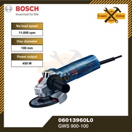 Bosch 4" GWS 900-100 Angle Grinder 900W Built For Tough Jobs Angle Grinder Machine