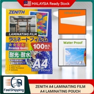 ZENITH A4 LAMINATING FILM丨A4 LAMINATING POUCH *PREMIUM QUALITY