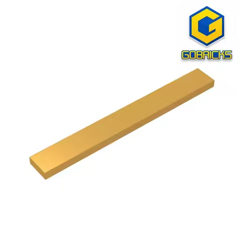 Gobricks GDS-565 Tile 1 x 8 compatible with lego 4162 pieces of children's DIY Educational Particles