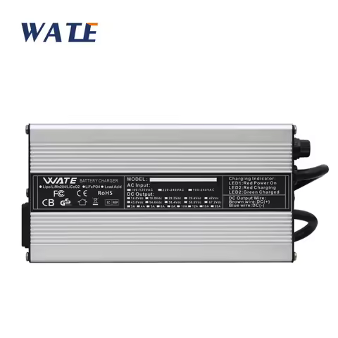 14.6V 15A Charger 14.4V LiFePO4 Battery Smart Charger Used for 4S 12.8V LiFePO4 Battery With fan