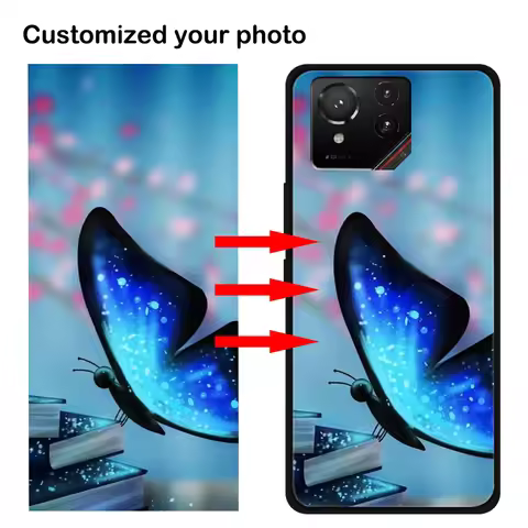 Customized Photo Name Cases For ASUS Rog Phone 9 Pro DIY Cover For ASUS ROG 7 Ultimate 6 6D 5 Person