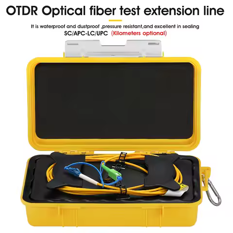 SC/APC-LC/UPC OTDR Launch Cable Fiber 500/1000/2000M OTDR Test Extension Cord OTDR Dead Zone Elimina
