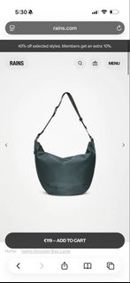 Rains Valera Shoulder Bag Large Mystique 全新