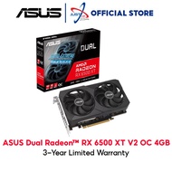 ASUS AMD Radeon RX 6500 XT DUAL V2 4GB GDDR6 GRAPHICS CARD ( DUAL-RX6500XT-O4G-V2 )