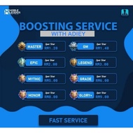 Boost Rank Mobile Legends murah /joki by shadow/fast boost