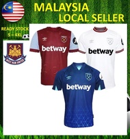 ⚽[READY STOCK]⚽ 23/24 West Ham United Jersey Home away 3rd kit jersey (S-4XL)