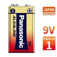 樂聲牌 - Panasonic 9V 鹼性電池 (6LR61) 1粒裝 [平行進口] #6938181024796