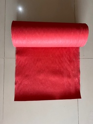 Karpet Talang Air Fiber Talang Air (Harga Per Meter) Merah Merah 55 cm