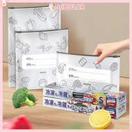 【Delivery from Malaysia】NEBULAR 10Pcs/Bag Food Bag, Freezer Safe Leakproof Freezer Stand Up Bag, Reu