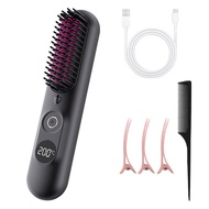 SIMMO Wireless straight hair comb Anion Does Not Hurt Hair 45W Portable Electric Comb Hair Straighte