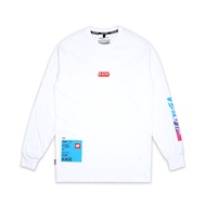 KATUN Black ID - Men's White Long Sleeve Cotton T-Shirt | Ls Beatbox