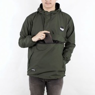 FS - Jaket Parasut Pria / Jaket Cagoule / Jaket Pria Saku Doraemon / Jaket Outdoor Casual Terbaru