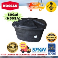 Polytank Poly Tank KOSSAN 80GAL (N50SA) PE POLY SQUARE WATER TANK TANGKI AIR SEGI EMPAT Sirim 39" (D