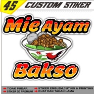 Stickers Chicken Meatballmie | Sales Cart Stickers Waterproof Sticker Label Sticker