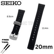 Seiko Prospex Limited Edition Black Silicone Strap for SLA055 / SLA057 (20mm ) R03X011J0