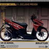 V8 CUTTING STRIPING VARIATIONS VARIO 125-150 LED CLICK SIMPLE STICKER CLICK STRIPING CLICK CLICK STI