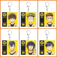 Anime keychain Ao Ashi Ashito Aoi Eisaku Ootomo Tatsuya Fukuda Mica Acrylic backpack decoration acce