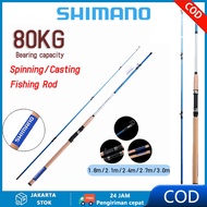 Shimano fishing rod fishing reel fishing rod lure CRUZAR BX FG 6/7/8/9/10 FT Spinning fishing rod 1.8/2.1/2.4/2.7/3.0M fishing rod Lightweight fishing rod fishing rod casting rod