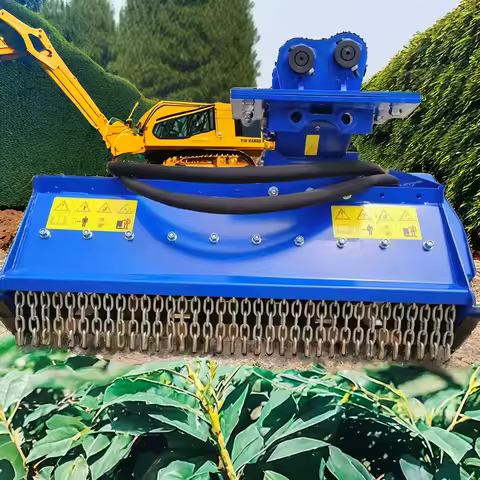 Excavator Flail Mower/ Grass Cutter, Brush Mower