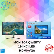 19" Flat HD VGA+HDMI CCTV/PC COMPUTER Monitor - VR19INCH