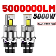 5000W D2S D2R D4S D4R Led Car Headlight Canbus Bulbs 9885 CSP D2 Led 5000000LM Super Bright Car Bulb