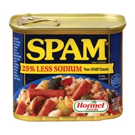 Spam Luncheon Meat 25% Les Sodium (USA) Hormel