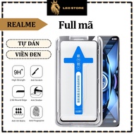 Toughened Self-Adhesive Frame Realme 14 14T 15 15T Pro 9 8 7 6 5i C75x C75 C71 C65 C67 C53 C55 C35s 