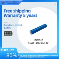 Lithium battery 14650 1500mAh 3.7V strong light flashlight small audio amplifier battery pack 7.4v