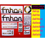 Cutting Stiker Sepeda Fnhon Gust Decal Sepeda Lipat Fnhon Gust