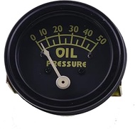 IEQFUE 9N9273A 70228719 Oil Pressure Gauge (50lb) Compatible with Ford Tractors 8N 9N 2N Allis Chalm