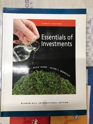 Essentials of investments 8e