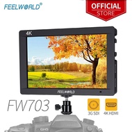 Feelworld FW703 7 Inch 3G-SDI 4K HDMI Monitor 7" IPS 1920x1200 Full HD Camera Field Monitor with His