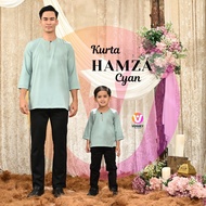 KURTA HAMZA VM - CYAN