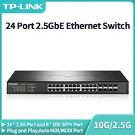 TP-Link 24 Port 2.5Gbe Ethernet Switch 2500Mbps Network Switcher With 10G SFP+ Uplink Networking Hub