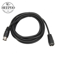 HEEPDD Yitre DIN 6 Pin Extension Cable Portable PVC Male to Female Audio Data Signal Connector Profe