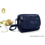 LK Umbrella Shoulder Bag Length 9 Inches There Are 4 Zippers In Total. Sports Is A Storage Compartme