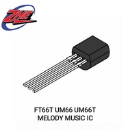 UM66T INTEGRATED CIRCUIT MELODY MUSIC IC FT66T UM66 / ELECTRONIC COMPONENT