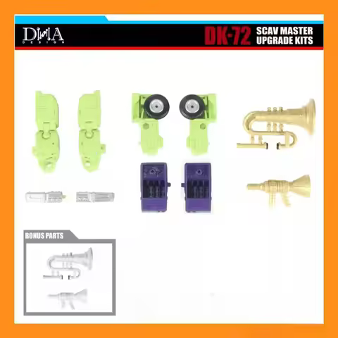 [With Exclusive Bonus ]DNA DK-72 Scav Master Upgrade Accessory Kits for Movie Series SS86 Mixmaster 